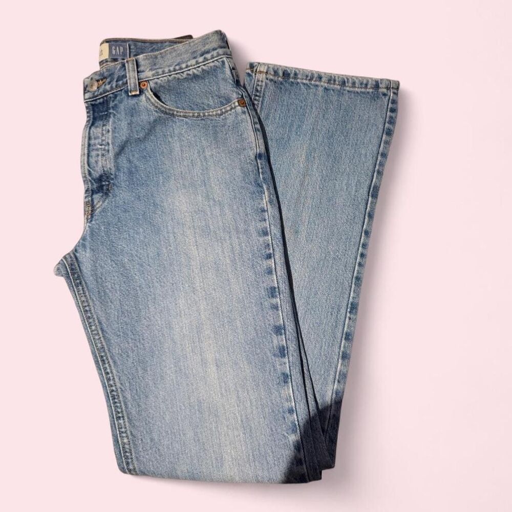Vintage Y2K GAP "Bootcut" Jeans | 100% Cotton | Light Wash | Size 8 Long |